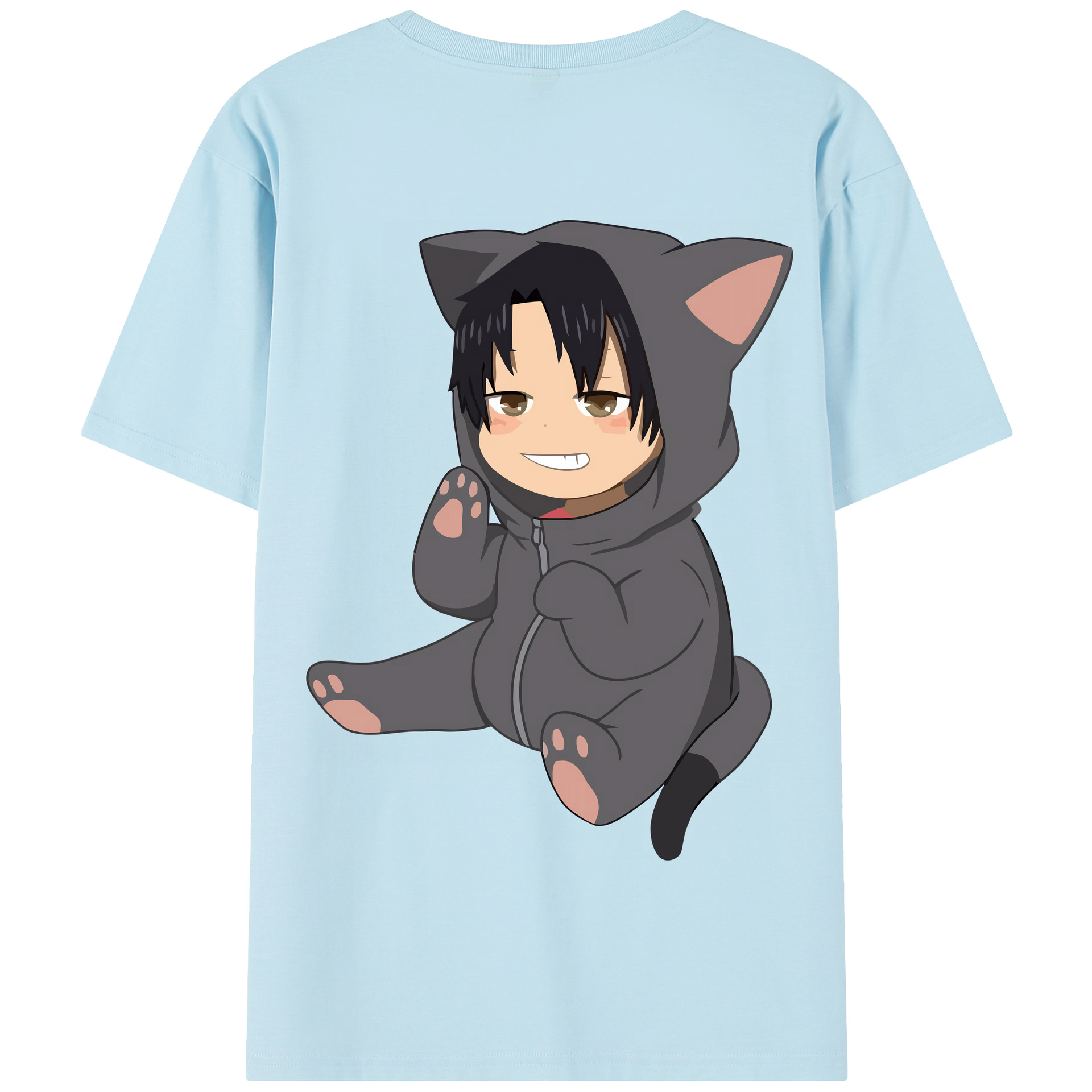 （画像用） ハイキュー!! Haikyu!! 綿100％半袖Tシャツ（背面プリント）